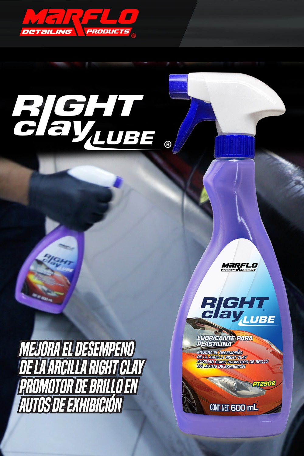 Lubricante Right Clay Lube 600mL PT2902