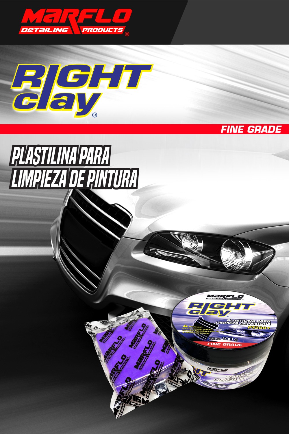 Plastilina Right Clay Grado Fino 100gr PT2901