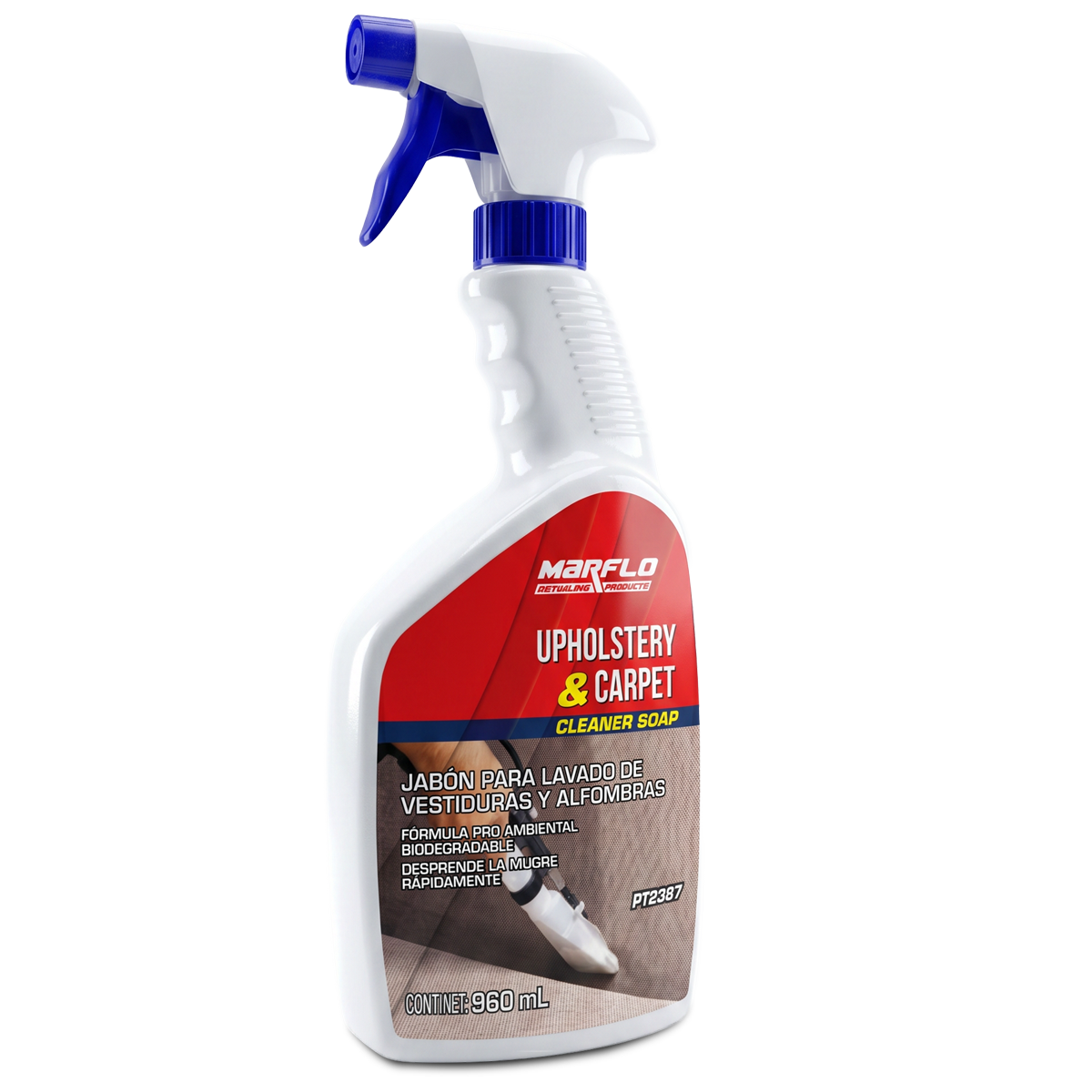 UPHOLSTERY & CARPET CLEANER SOAP 960 ML PT2387